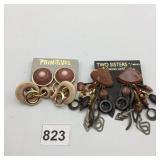 PRIMITIVES AND TWO SISTERS MEDICI EARRINGS,