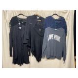 ASSORTED WOMENS TOPS, SWEATERS, PONCHOS, INCLUDES