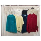 ASSORTED WOMENS TOPS AND CARDIGANS, INCLUDES
