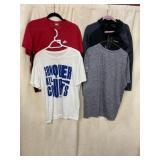 NIKE AND RUSSELL ATHLETIC T-SHIRTS, MARMOT