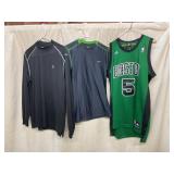 ADIDAS BOSTON CELTICS GARNETT JERSEY, HIND