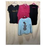 JERZEES STEELERS RHINESTONE T-SHIRT, ANNA AND