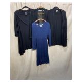 MOSSIMO HOODED TUNIC, CYRUS OPEN-KNIT CARDIGAN,