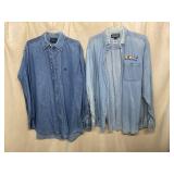 RALPH LAUREN BLAKE DENIM SHIRT, RACE TRENDS