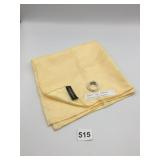 SAKS FIFTH AVENUE SILK SCARF, PALE YELLOW, MADE