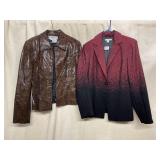 CARLISLE SNAKESKIN PRINT JACKET, COLDWATER CREEK