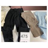 ELLIOTT LAUREN PLAID TROUSERS, SCHOELLER STIRRUP