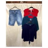 ASSORTED TOPS AND SHORTS, INCLUDES NO BOUNDARIES