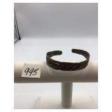VINTAGE CUFF BRACELET, MIXED METAL, COPPER AND