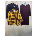 EILEEN FISHER CARDIGAN, COLDWATER CREEK JACKET,