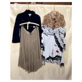 ASSORTED LADIES TOPS AND SKIRT, INCLUDES LOFT