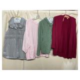 J.JILL VEST, PUREJILL KIMONO TOP, J.JILL HOODED