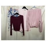 MAISON SCOTCH TIE-DYE CABLE KNIT SWEATER, BRANDY