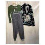 MUIR & OSBORNE CARDIGAN, GAP V-NECK SWEATER, TIME