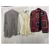 ASSORTED SHIRTS AND JACKET, INCLUDES HENRY