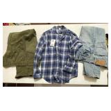 AMERICAN EAGLE RELAXED STRAIGHT JEANS, LANDS