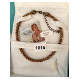 CAROLYN POLLACK ROPE DESIGN NECKLACE NEW IN BOX