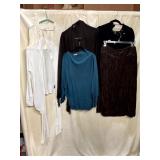 ASSORTED LADIES TOPS AND SKIRT, INCLUDES LIZ