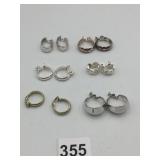 ASSORTED EARRING COLLECTION, CLIP-ON STYLE,
