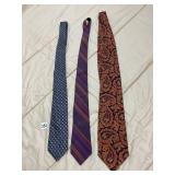 DESIGNER SILK NECKTIES, INCLUDES LANVIN, MISSONI,