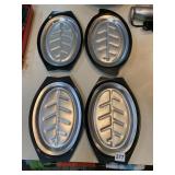 NORDIC WARE NO. 10B 510 AND NO. 310 PLATTER