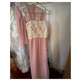 JOED SOPHISTICATES PINK DRESS W/ MATCHING JACKET,