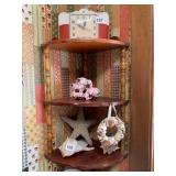 ASSORTED SEASHELL DECOR, INCLUDES BARNACLE