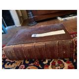 VTG THE ILLUMINATED BIBLE, 1846, HARPER &