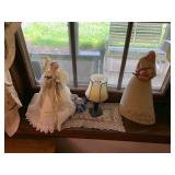 HALLMARK FIGURINES, GATHER TOGETHER WOMAN, ANGEL
