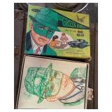 WHITMAN THE GREEN HORNET MAGIC RUB-OFF SET,