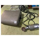 NIAGA PORTABLE MASSAGER, MODEL NO. 5, METAL