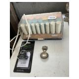 RBA ELECTRIC HAIR SETTER W/ ROLLERS, BLACK &