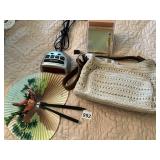 CROCHETED SHOULDER BAG, ADVANCE DIGITAL ALARM