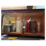 ASSORTED PLASTIC PITCHERS, THERMAL CARAFES, WATER