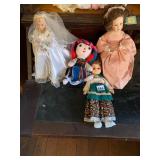 ASHTON-DRAKE GALLERIES PORCELAIN DOLL, BRIDE