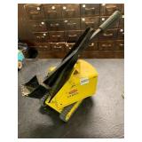 TONKA PRESSED STEEL CRAWLER SHOVEL, YELLOW BODY,