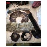 VTG FUR ACCESSORIES, INCLUDES COLLARS, SCARVES,