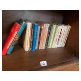 VTG PAPERBACK BOOKS, ASSORTED FICTION AND