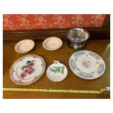 PARAGON BONE CHINA PLATE, ROYAL GADROON BOWL,