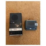 PANASONIC RQ-2107 CASSETTE RECORDER AND AM/FM