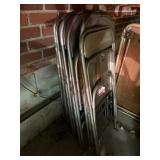 SAMSONITE FOLDING CHAIRS, METAL CONSTRUCTION,