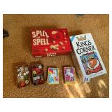 PARKER BROTHERS SPILL AND SPELL GAME, JAX KINGS