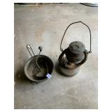 EMBURY MFG. CO. LANTERN, METAL CONSTRUCTION,