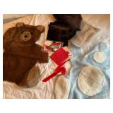 VTG PLUSH BEAR SEWING KITS, INCLUDES FABRIC