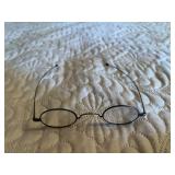 VTG WIRE RIM SPECTACLES, OVAL LENSES, THIN METAL
