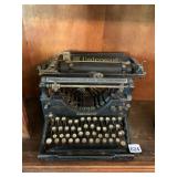 UNDERWOOD NO. 5 STANDARD TYPEWRITER, BLACK ENAMEL
