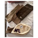 ASSORTED HEADWEAR, INCLUDES WOOL BUCKET HAT W/