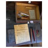 VTG EPHEMERA, ATLANTIC REFINING CO. LEATHER