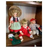 COLLECTIBLE PORCELAIN DOLLS, SHIRLEY TEMPLE,