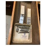 ASSORTED METAL PUNCHES, CHISELS, AND MASONRY